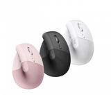  Chuột công thái học không dây Logitech Lift Vertical - Bluetooth|USB Logi Bolt, Silent giảm ồn, 4 nút tùy chỉnh, tương thích với Windows/macOS/iPad/PC - Hàng chính hãng 