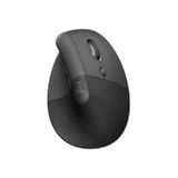  Chuột công thái học không dây Logitech Lift Vertical - Bluetooth|USB Logi Bolt, Silent giảm ồn, 4 nút tùy chỉnh, tương thích với Windows/macOS/iPad/PC - Hàng chính hãng 