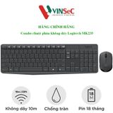  Bộ bàn phím chuột không dây ( Wireless ) Logitech MK235 - Hàng Chính Hãng - Tem DIGIWORLD / VĨNH XUÂN phân phối 