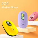  Chuột không dây bluetooth Logitech POP MOUSE - giảm ồn, nút emoji tùy chỉnh NB-POP – Tem DIGIWORLD / VĨNH XUÂN / QUỐC VIỆT Phân Phối 