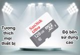  THẺ NHỚ 128GB MICROSDHC SANDISK ULTRA 100MB/S 667X ( SDSQUNR-128G-GN6MN ) – HÀNG CHÍNH HÃNG 