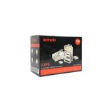  Đầu bấm dây mạng RJ45 Tenda Cat6e UTP TEH60510 mạ vàng 24K chống nhiễu, chống cháy nổ (100c/hộp) - Hàng Chính Hãng 