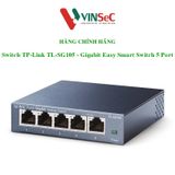  Gigabit Vỏ thép - Thiết bị chuyển mạch ( Bộ chia mạng ) Switch TP-Link TL-SG105 5-Port Gigabit RJ45 Tăng tốc máy chủ - Hàng Chính Hãng 