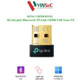  Thiết bị thu phát Bluetooth TP-Link UB500 USB Nano Bluetooth 5.0 - Hàng Chính Hãng 