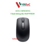  Chuột không dây Dell WM118 - Hàng Chính Hãng - Tem FPT phân phối 