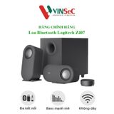  Loa máy tính không dây Logitech Z407 - Âm thanh 2.1, công suất 80W, đa kết nối (USB, AUX, Bluetooth) - Hàng Chính Hãng 