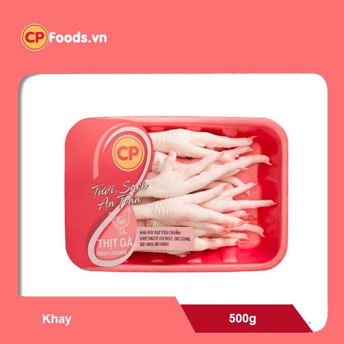  Chân gà CP - khay 500g 