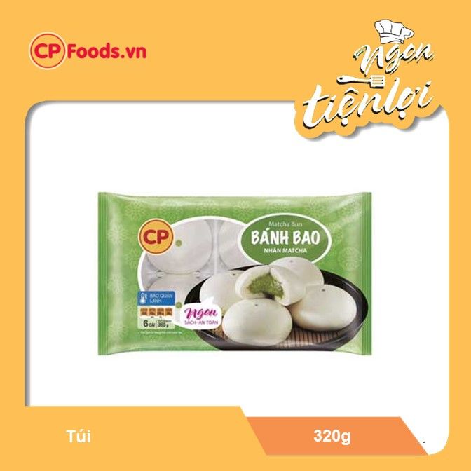  CP Bánh bao matcha 