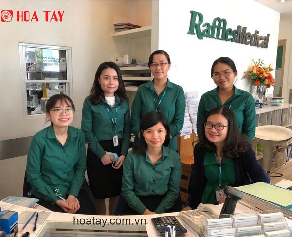 Đồng phục Nhân viên  Raffles Medical