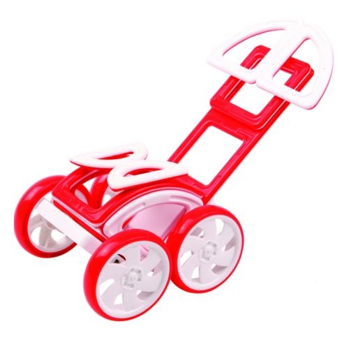 Chiếc xe con bọ màu đỏ đầu tiên của bé - 14 miếng