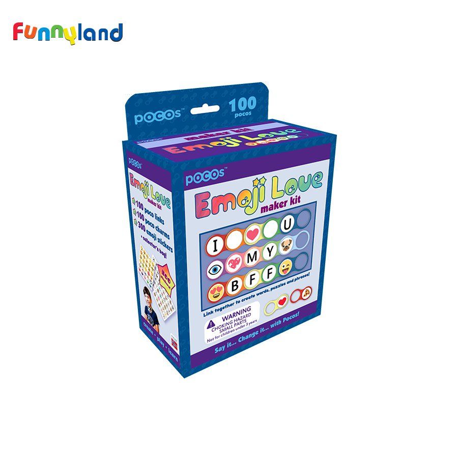 Đồ chơi hạt sáng tạo Pocos Fashion colour Bracelet Kit (100 chi tiết)