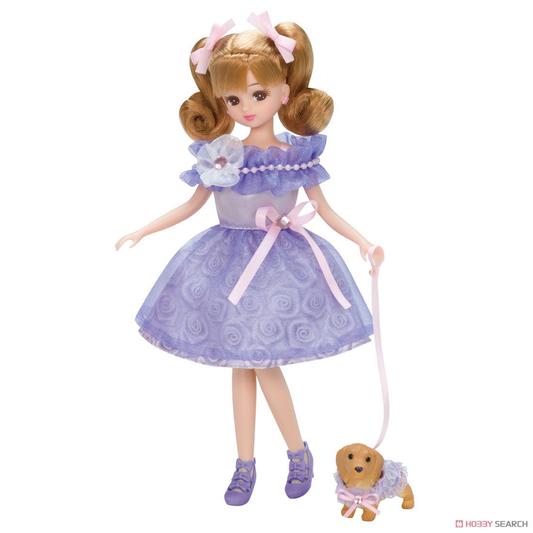 Trang Phục Đầm Tím Kèm Thú Cưng - Pet & Pair Dress set