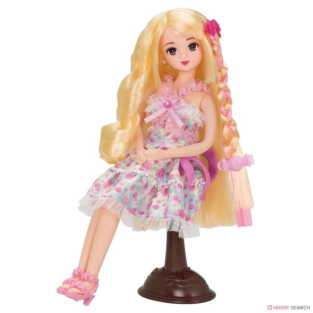 Búp Bê Misaki & Bộ Phụ Kiện Làm Tóc (Phiên Bản Đặc Biệt) - Licca Aqua Curl Misaki Dx Set
