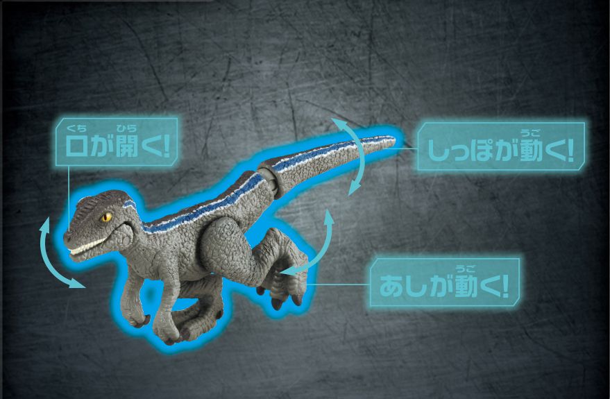 Jurassic World - Khủng long raptor Baby Blue & Thằn lằn bay Pteranodon