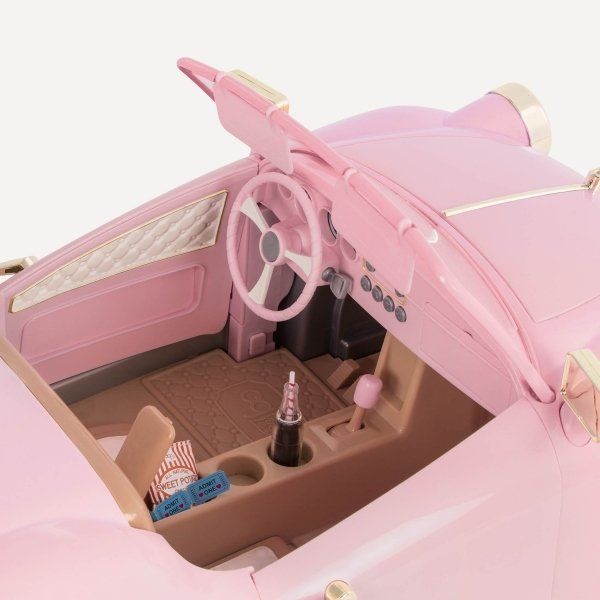 Retro Car For 18 Doll (Without Roof)