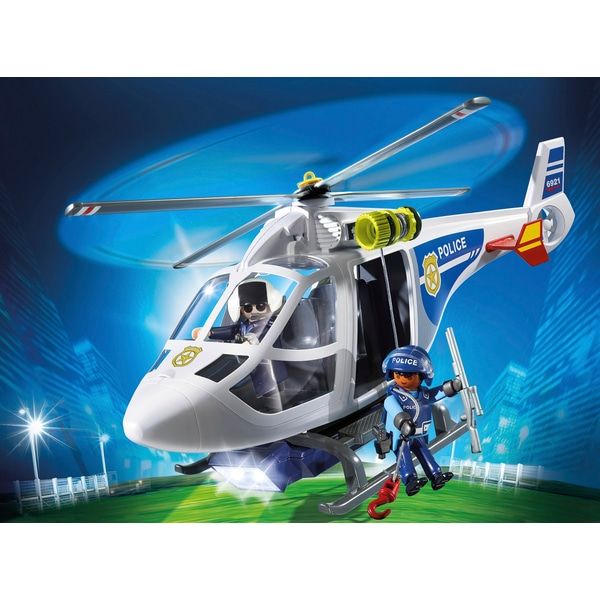 TRỰC THĂNG CẢNH SÁT VỚI ĐÈN LED - Police Helicopter with LED Searchlight