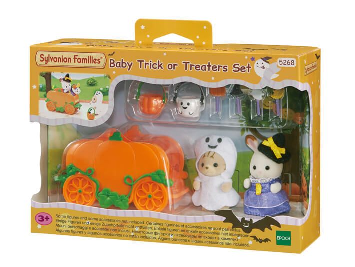 Chủ Đề Halloween Ăn Kẹo Hay Bị Ghẹo - Baby Trick or Treaters Set