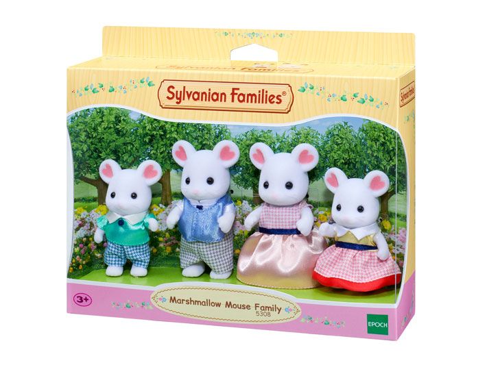 Marshmallow Mouse Family