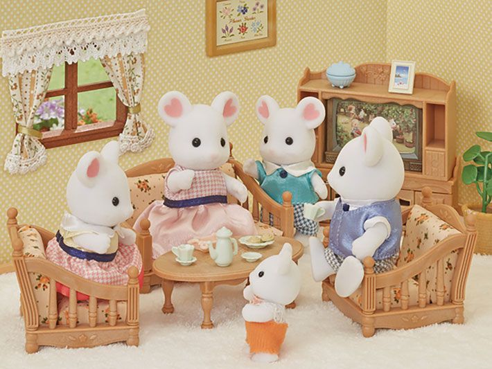 Marshmallow Mouse Family
