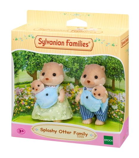 Splashy Otter Family