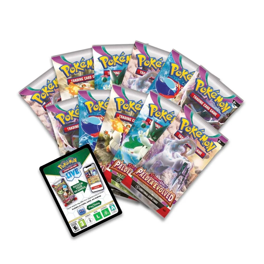  Hộp thẻ POKÉMON TCG SV02 ETB 