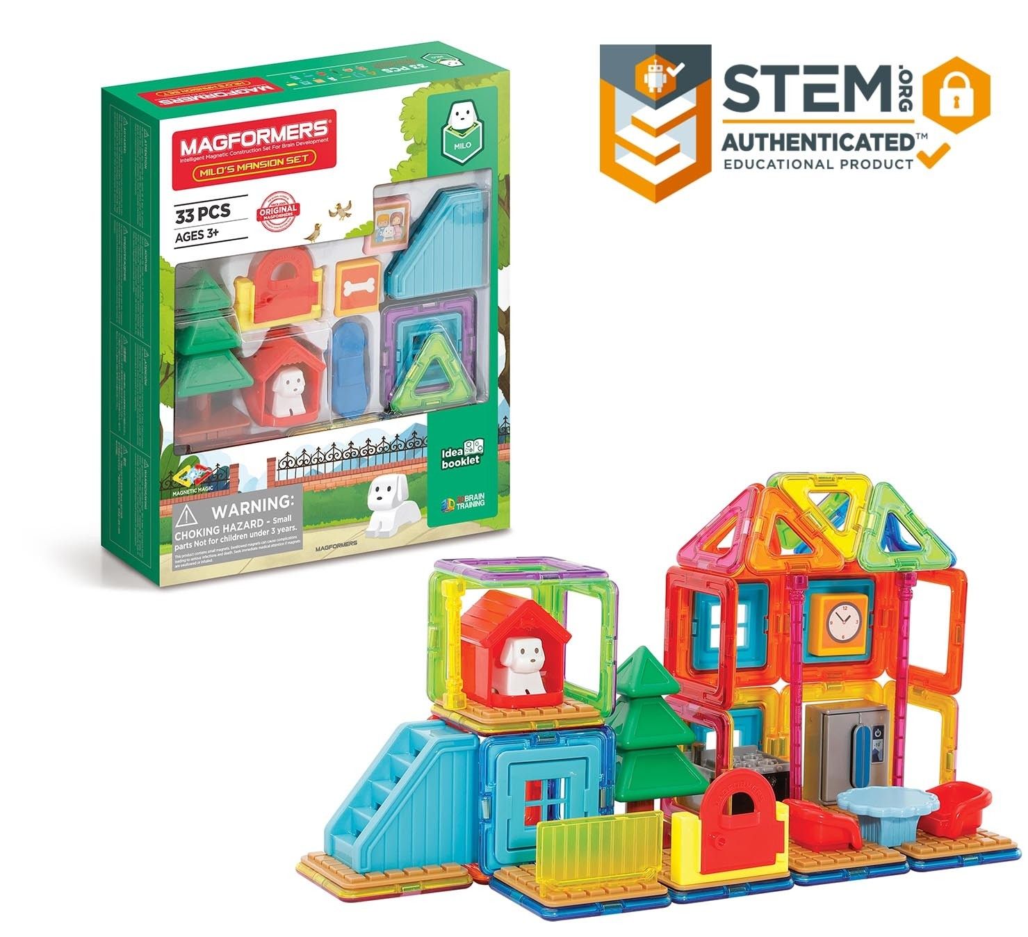 MILO'S MANSION SET– Bộ Lâu đài của Milo 33 mảnh