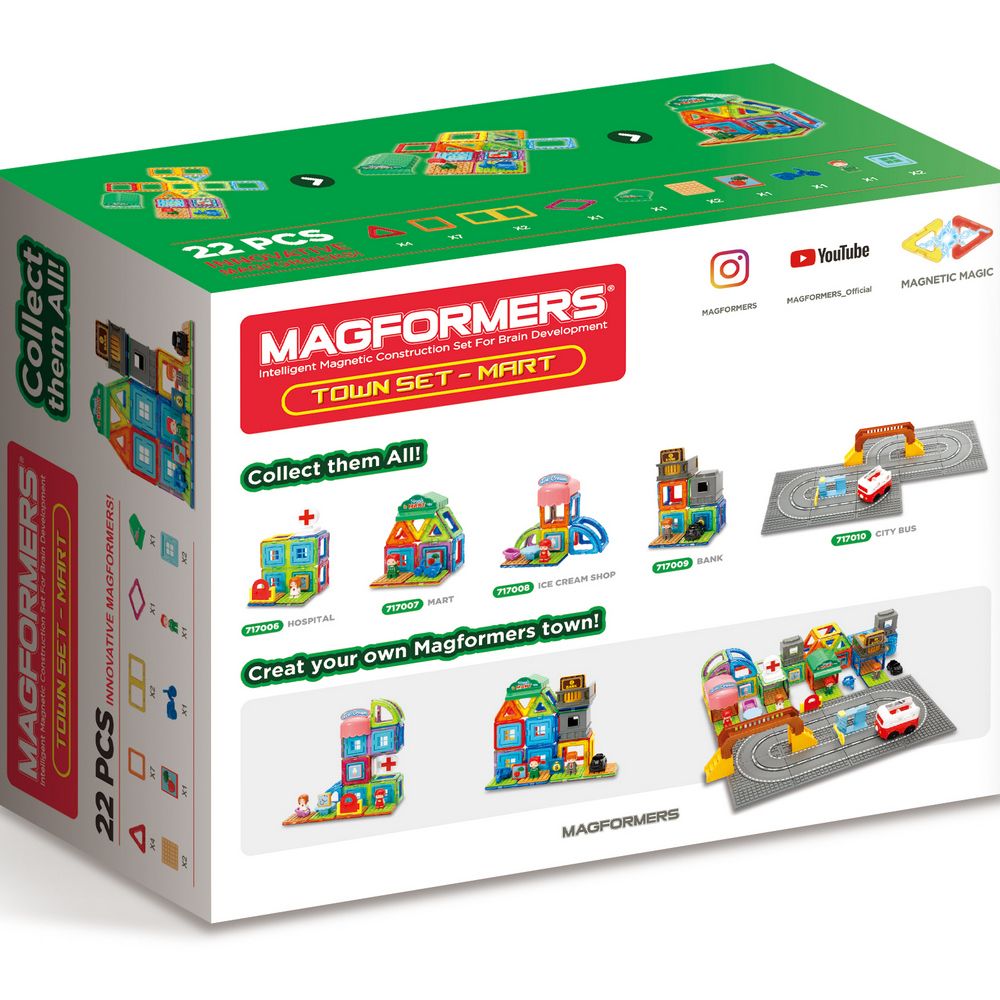 TOWN SET - MART – Bộ Siêu thị mini 22 mảnh