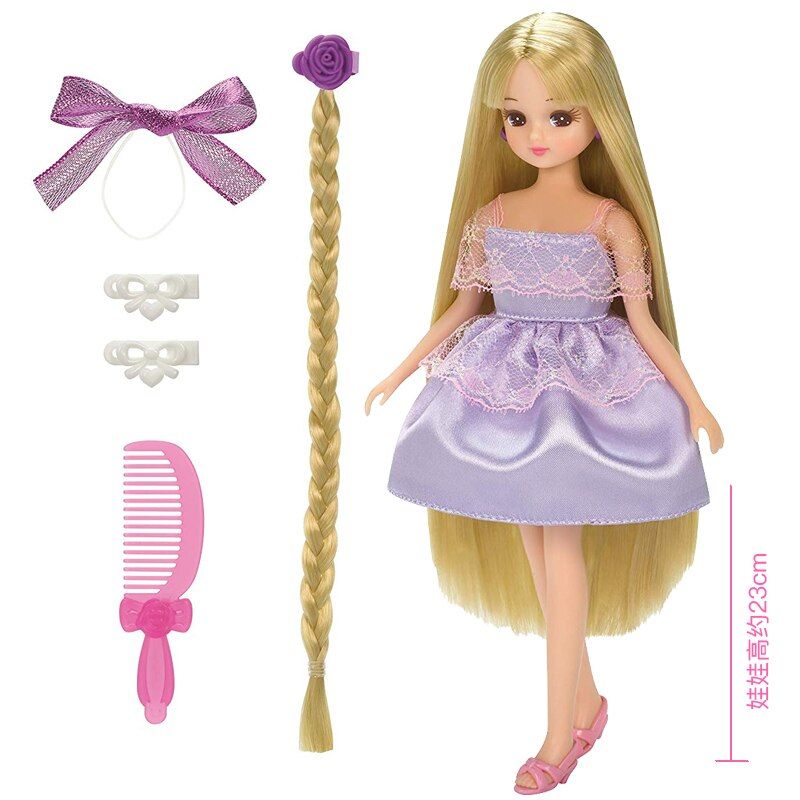 Búp Bê Licca Tóc Mây Thời Trang