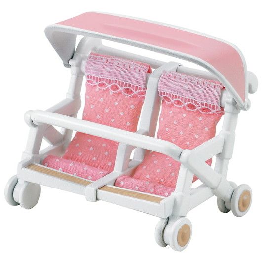 Xe Đẩy Hai Ghế Cho Em Bé - Double Pushchair