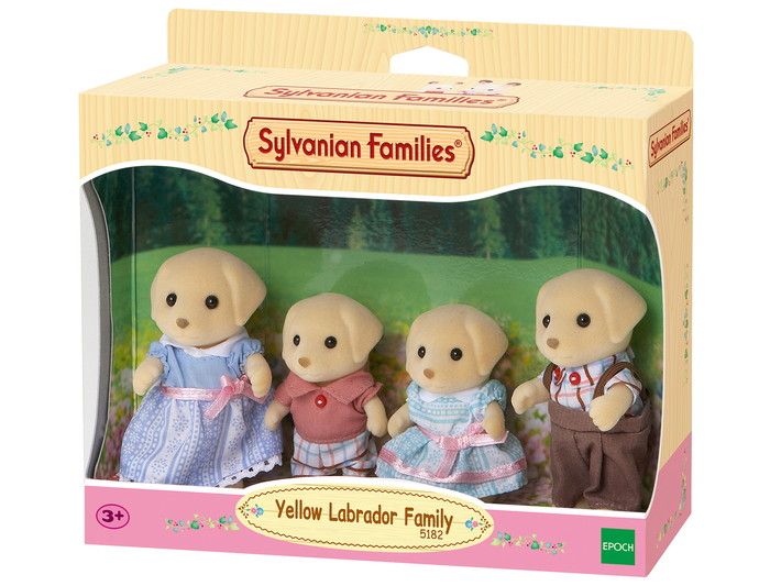 Gia Đình Chó Vàng (4 Thành Viên) - Yellow Labrador Family