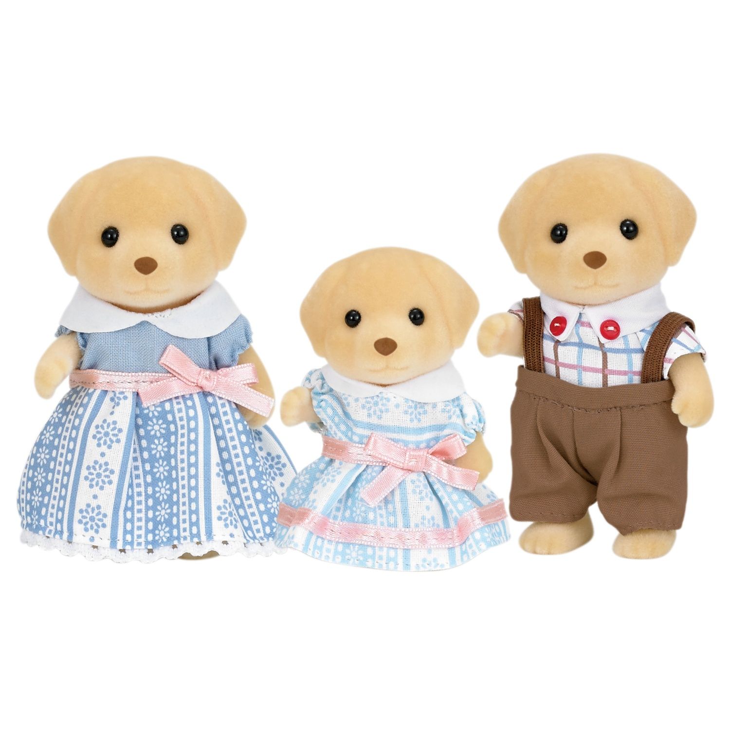 Yellow Labrador Family (3 members)