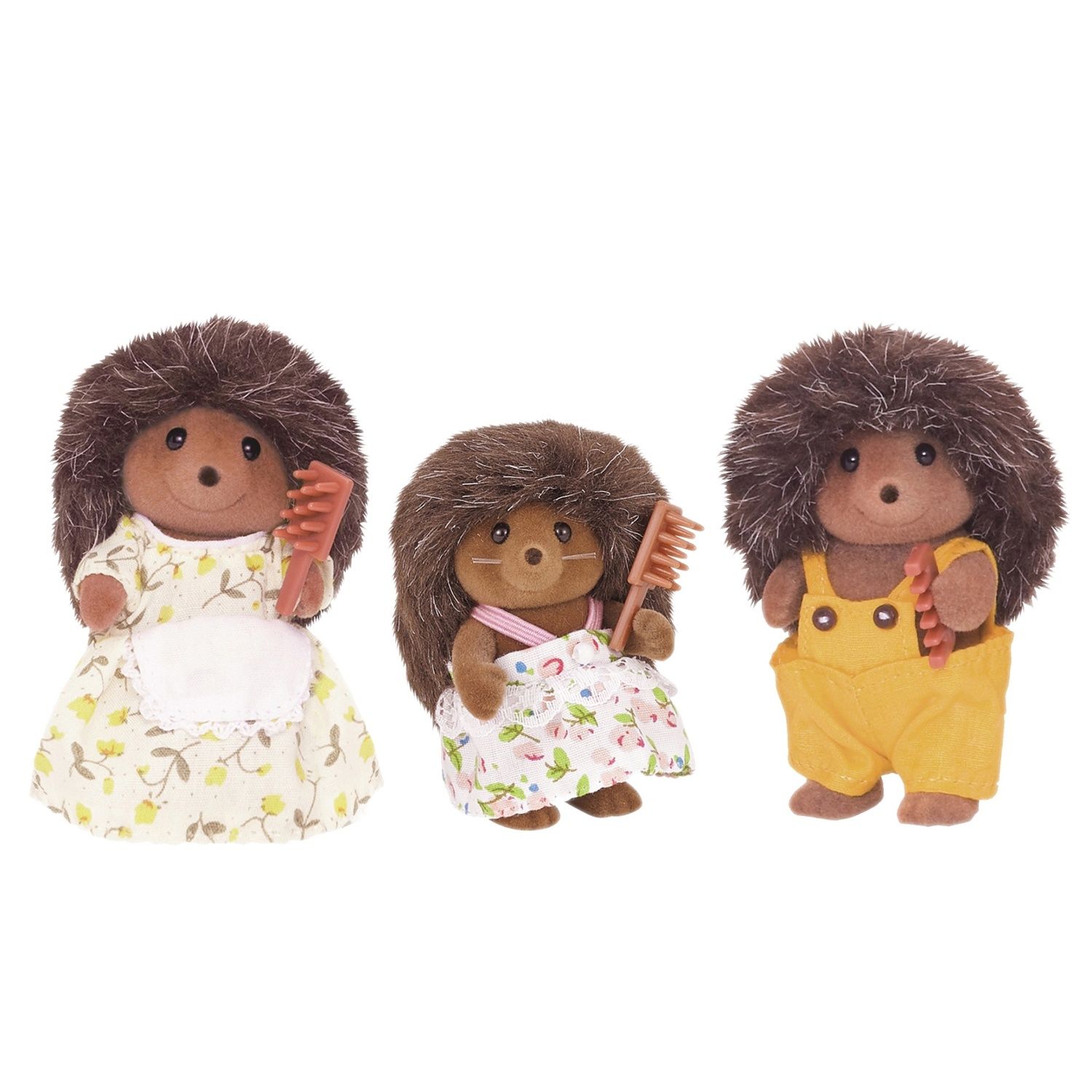 Hedgehog Family (3 members)