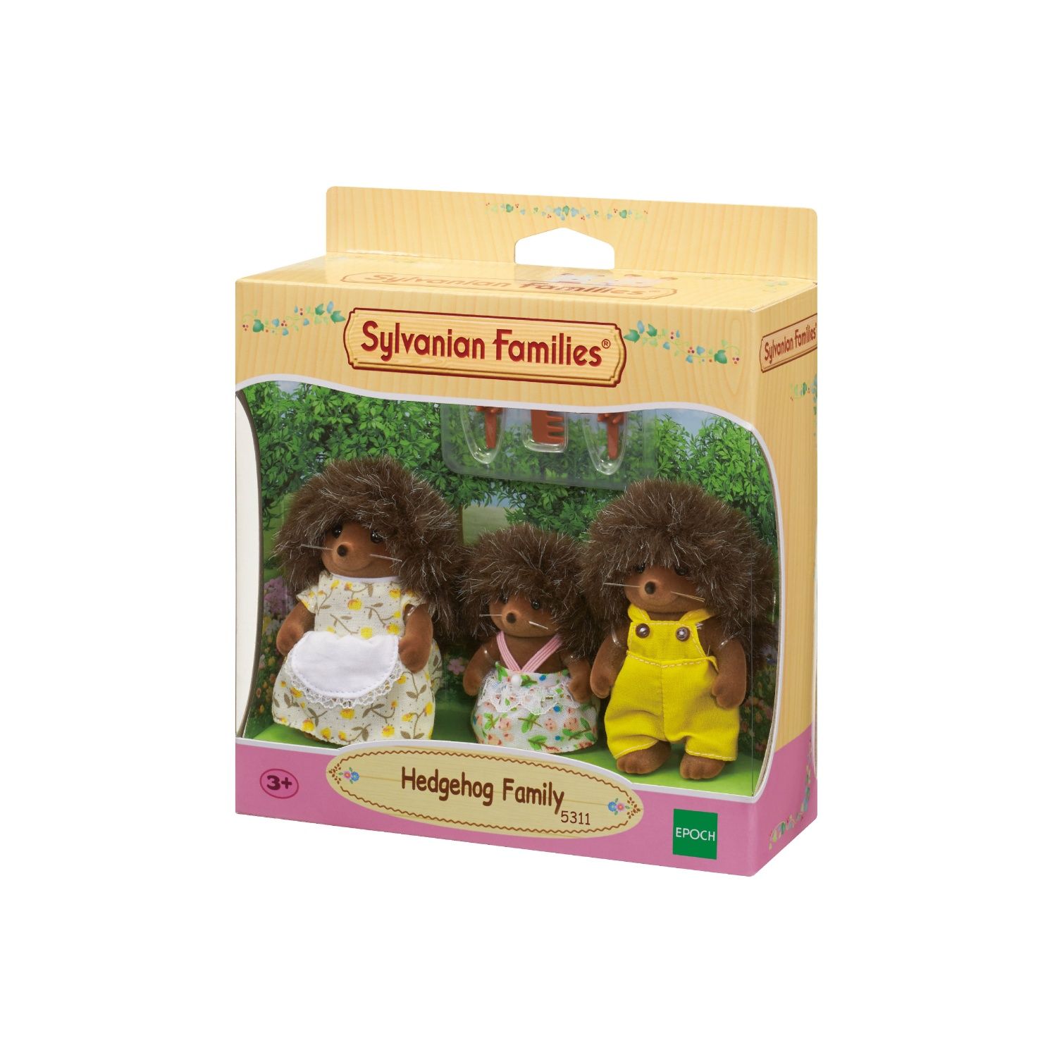 Hedgehog Family (3 members)
