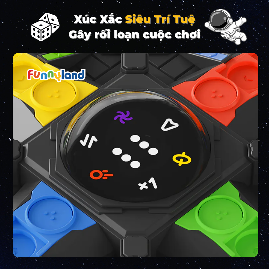 Đồ chơi thông minh Giiker Super Ludo - Cờ cá ngựa AI thông minh