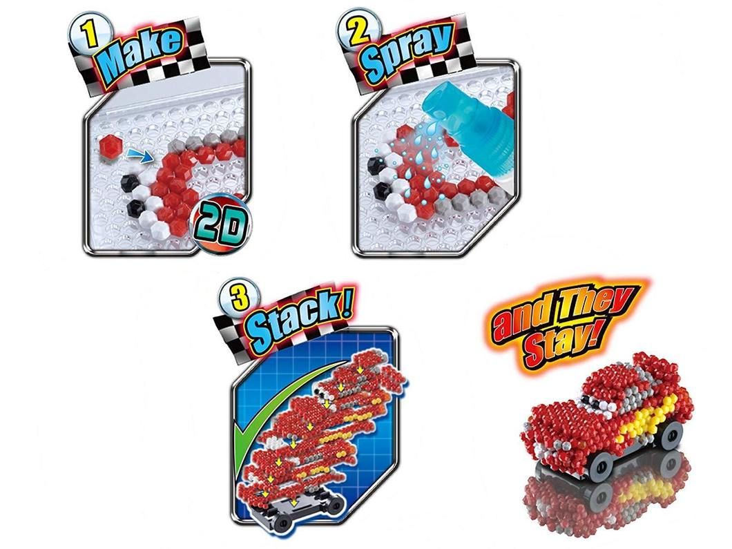  Bộ hạt sáng tạo Aquabeads Xe Hơi 3D Lightening McQueen 