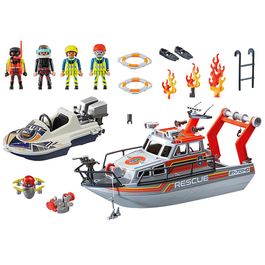  Mô hình Biệt đội cứu hỏa trên biển 