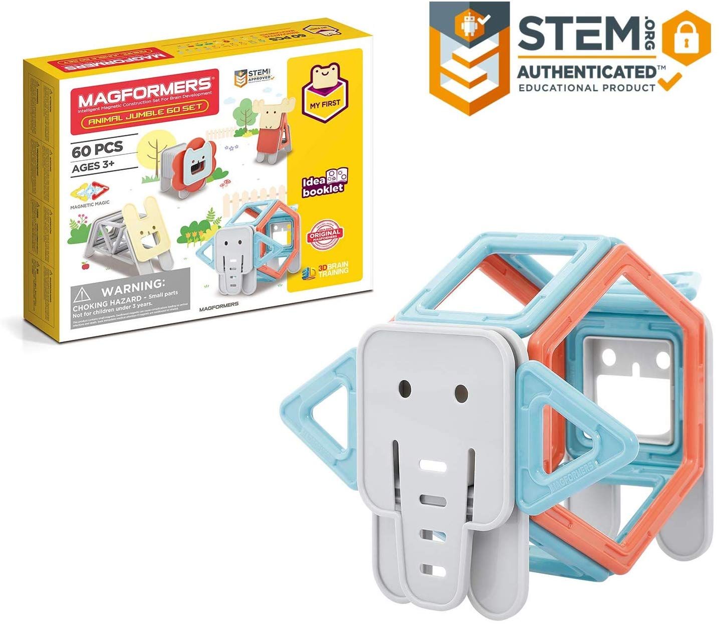 Magformers Animal Jumble 60 Set