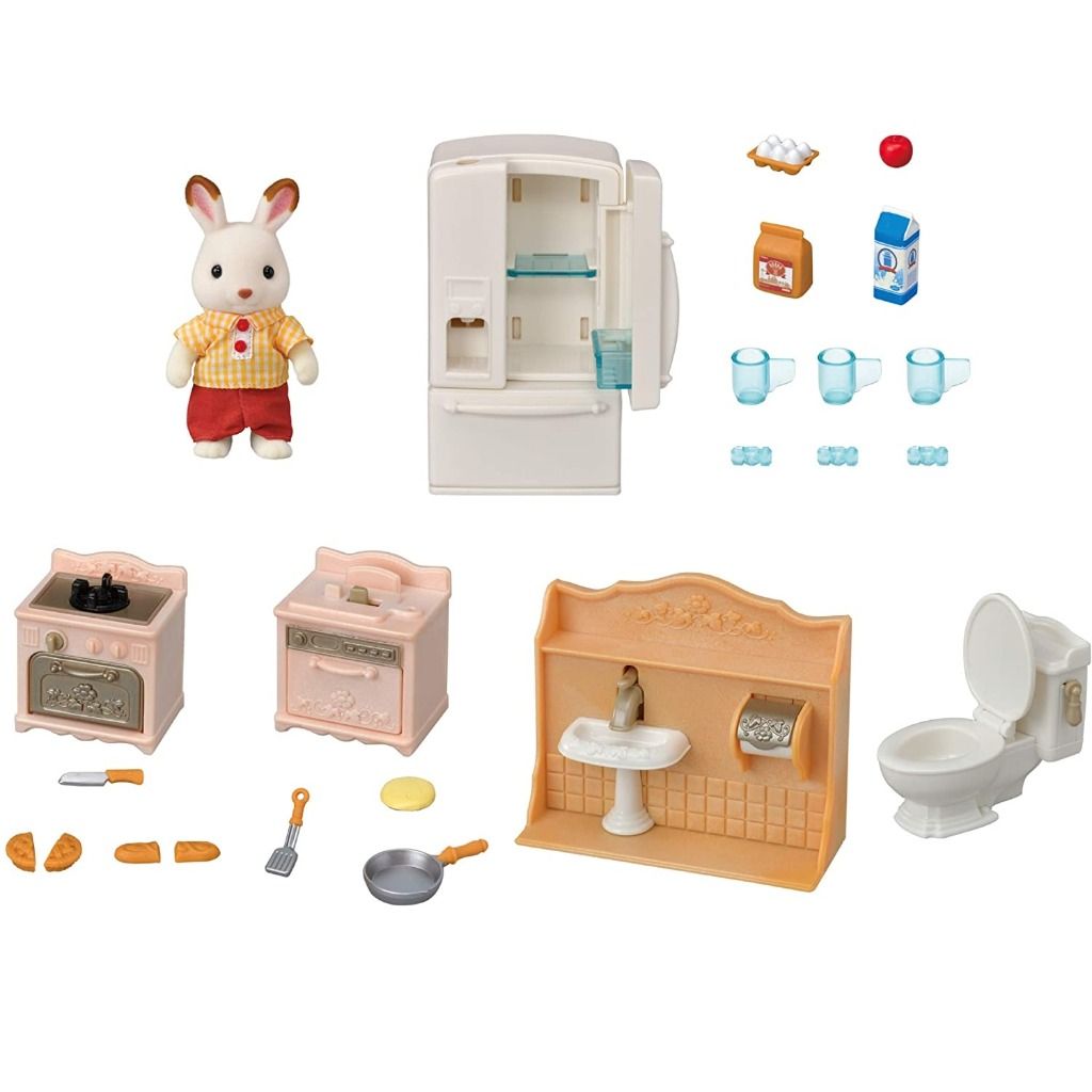 Bộ nội thất vui nhộn thỏ ba - Playful Starter Furniture Father Set