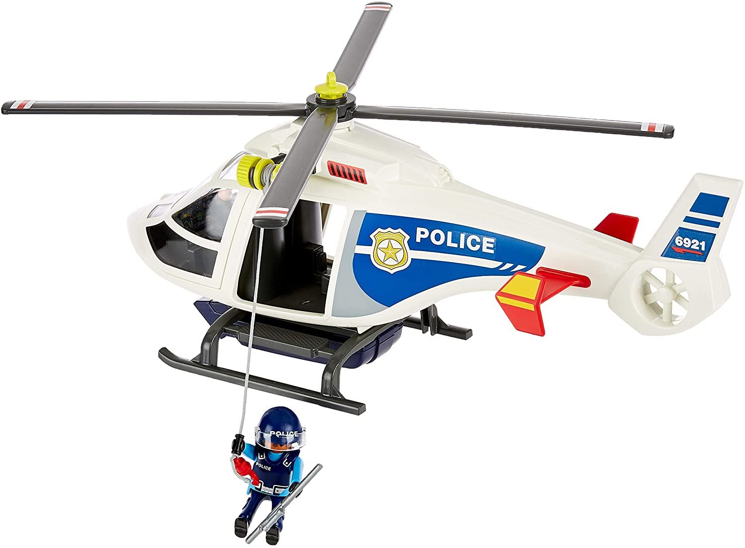 TRỰC THĂNG CẢNH SÁT VỚI ĐÈN LED - Police Helicopter with LED Searchlight