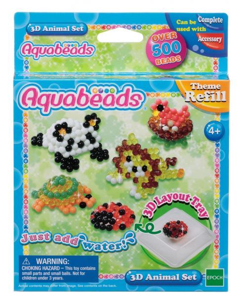  Hạt Aquabeads Chủ đề động vật 3D 