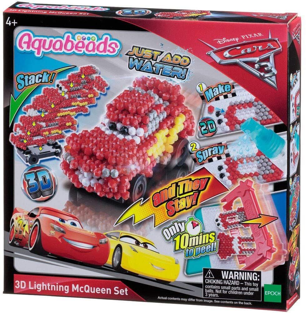  Bộ hạt sáng tạo Aquabeads Xe Hơi 3D Lightening McQueen 