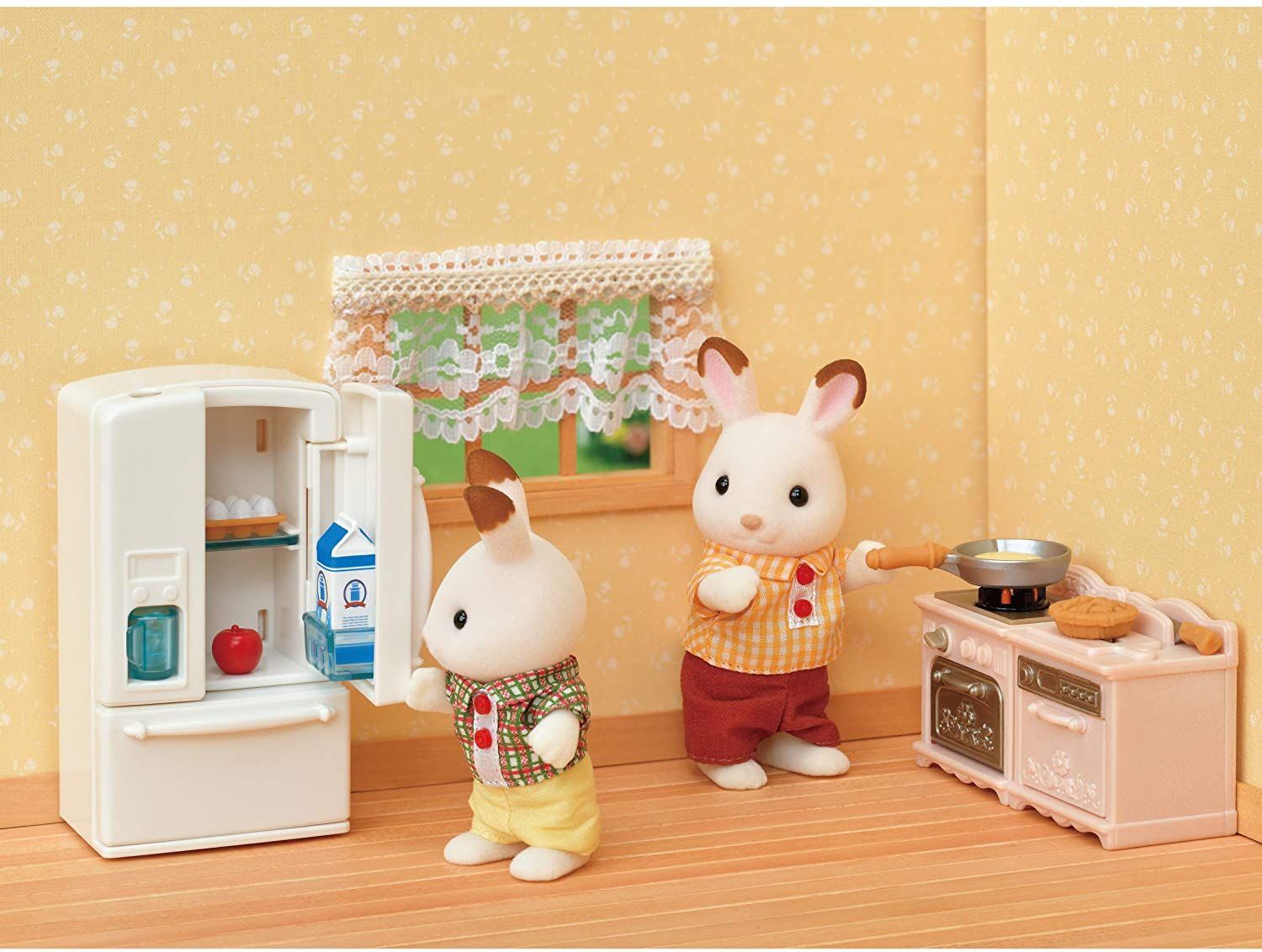Bộ nội thất vui nhộn thỏ ba - Playful Starter Furniture Father Set