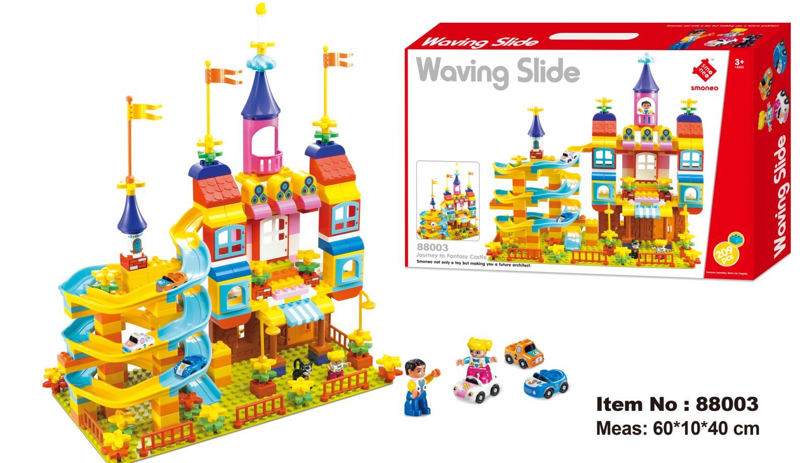 Journey to Fantasy Castle 209PCS