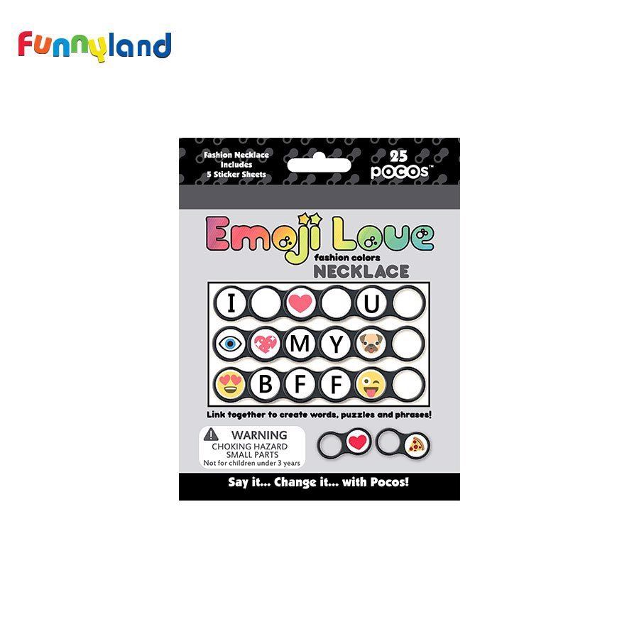 Đồ chơi hạt sáng tạo Pocos Fashion colour Bracelet Kit (25 chi tiết)