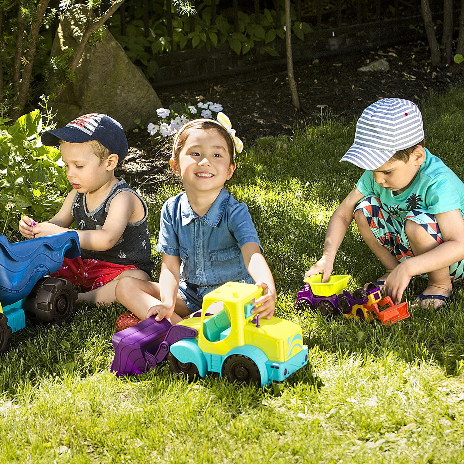 Xe xúc cát B.Toys (lớn)