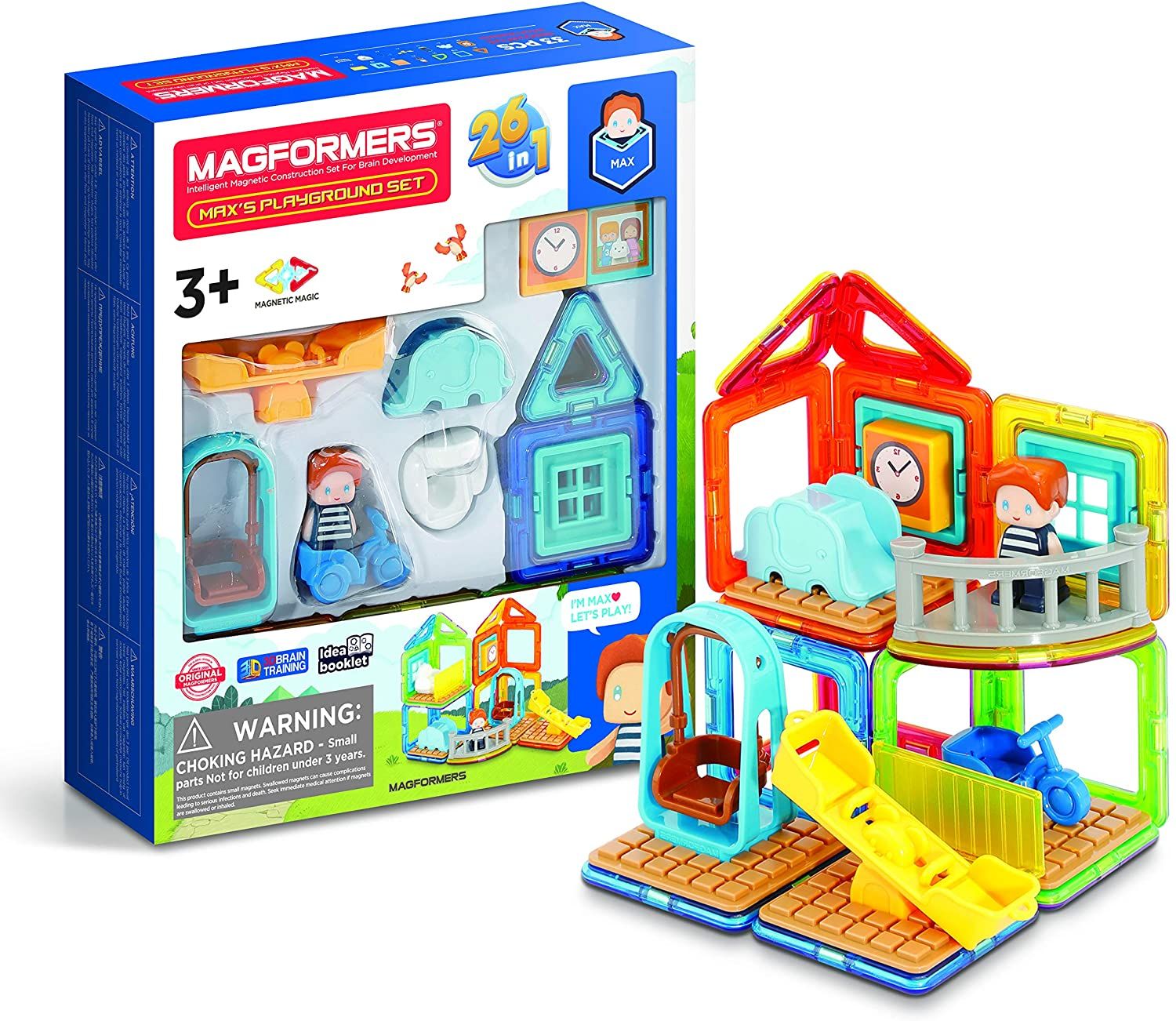 MAX'S PLAYGROUND SET – Bộ Khu vui chơi của Max 33 mảnh