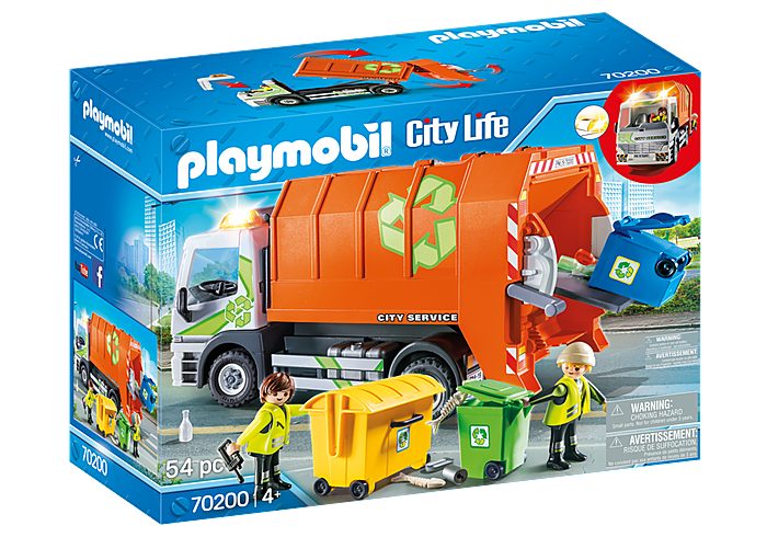 Xe tải rác - Recycling Truck