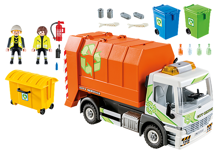 Xe tải rác - Recycling Truck