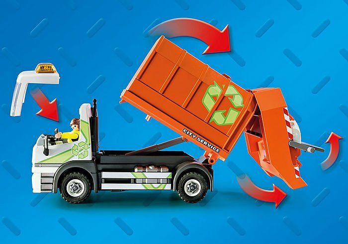Xe tải rác - Recycling Truck