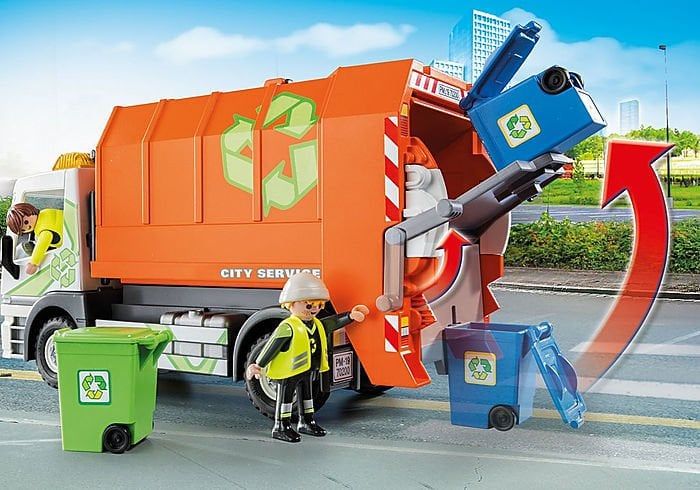 Xe tải rác - Recycling Truck